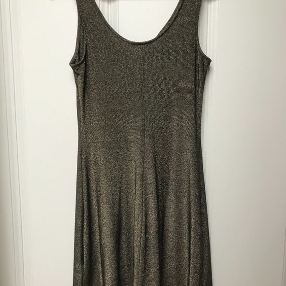 Three Dots Sundress, Size S. Black / gold. Like new. - Picture 6 of 7